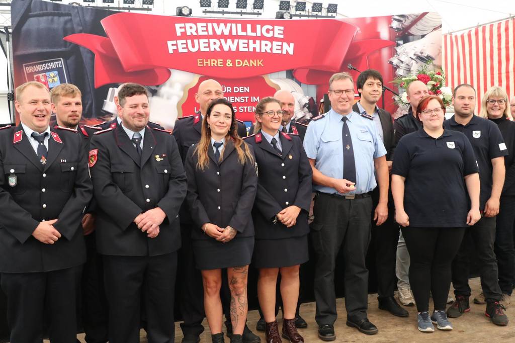 Festakt Feuerwehr Havelberger Pferdemarkt