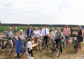 Radweg wird gebaut Cobbel Birkholz © SL