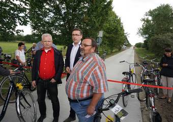 eröffnung elberadweg 014 © Landkreis Stendal, Pressestelle