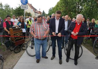 eröffnung elberadweg 018 © Landkreis Stendal, Pressestelle