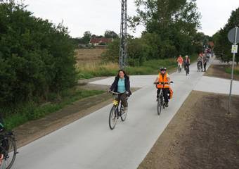 eröffnung elberadweg 049 © Landkreis Stendal, Pressestelle